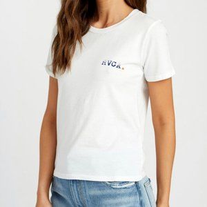 Painted Blue Woman Back Tee